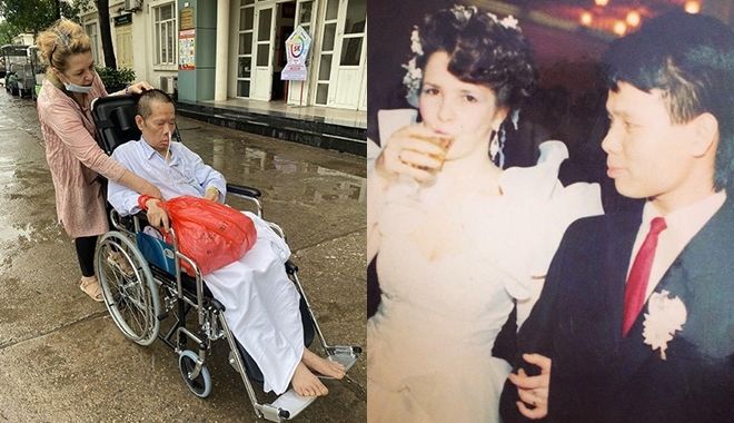 Cô vợ người Ukraine 20 năm chăm chồng Việt bị đột quỵ không 1 lời than