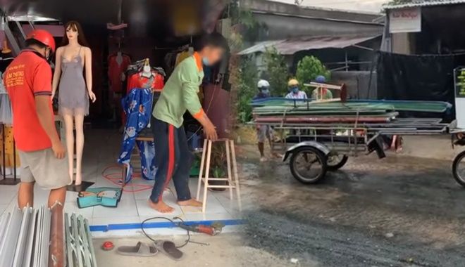 Chia tay đòi quà: Chồng tháo kệ để đồ, cánh cửa ngày xưa lắp tặng vợ