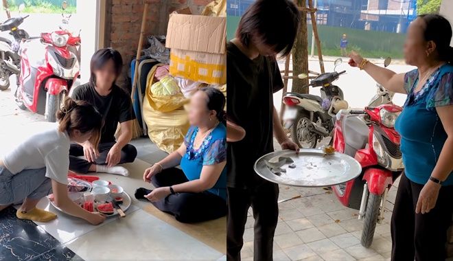Ngày đầu ra mắt, cô gái bưng mâm ném đi khi mẹ người yêu bắt rửa bát