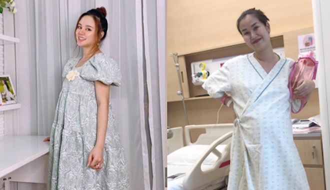 Hội bà bầu điệu đà: Đi đẻ cũng tô son điểm phấn rạng rỡ
