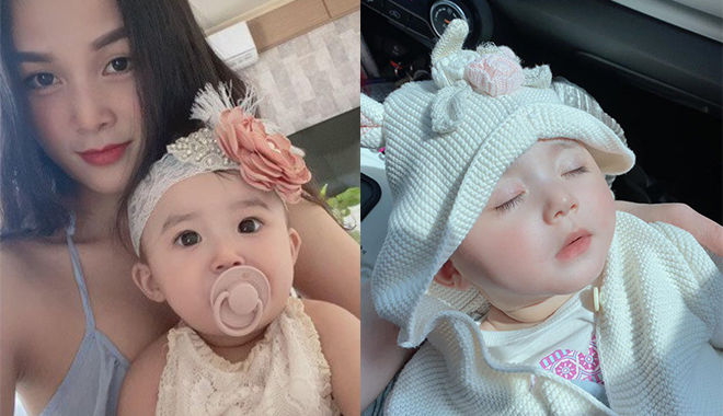 Chia tay mới phát hiện có thai, 9X Việt sinh con lai cực đáng yêu