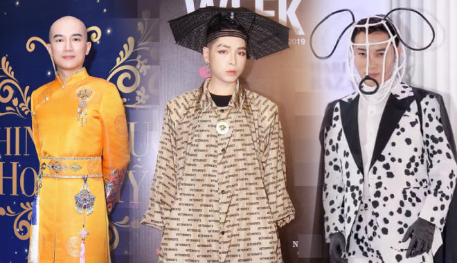 Style thảm đỏ "không muốn nhìn lại" của sao nam Vbiz