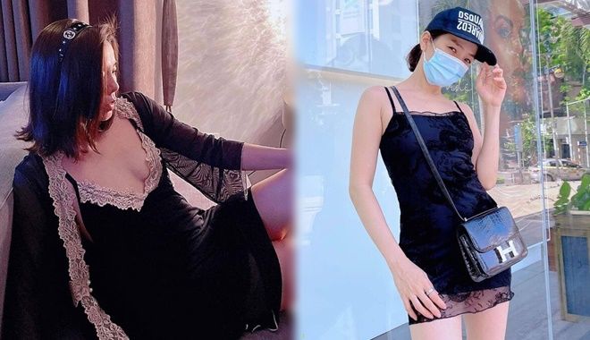 Lệ Quyên chung tình với váy ngủ: Không ngại mặc từ nhà ra phố