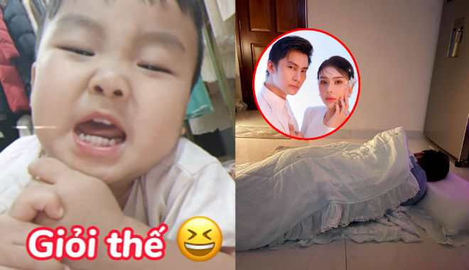 Sao Việt 24h: Con trai Hòa Minzy tự hát tự khen "Bo Thúi ngoan"