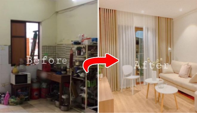Cặp đôi "lột xác" chung cư cũ, nhìn ảnh trước và sau không nhận ra