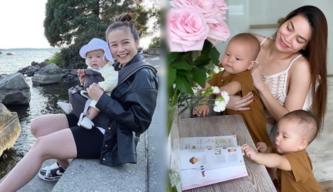 Mỹ nhân Việt chăm con nhỏ: Hà Hồ than già, An Nguy không dám xõa tóc