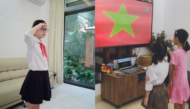 Ngày tựu trường có 1-0-2: không cần đến trường, chào cờ qua tivi
