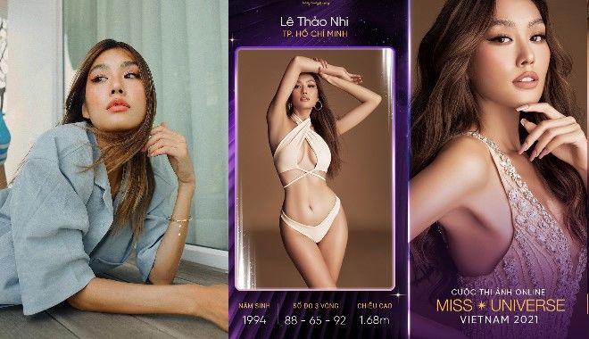 Thảo Nhi "gây sốt" khi dự thi Hoa hậu Hoàn vũ Việt Nam 2021
