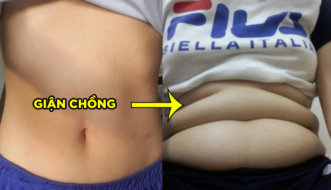 Càng giận chồng, la mắng chồng, phụ nữ càng tăng cân