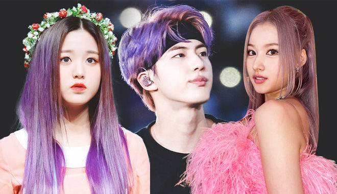 Ai chê tím mộng mơ là sến: Sana, Won Young hóa tiên tử với tóc tím