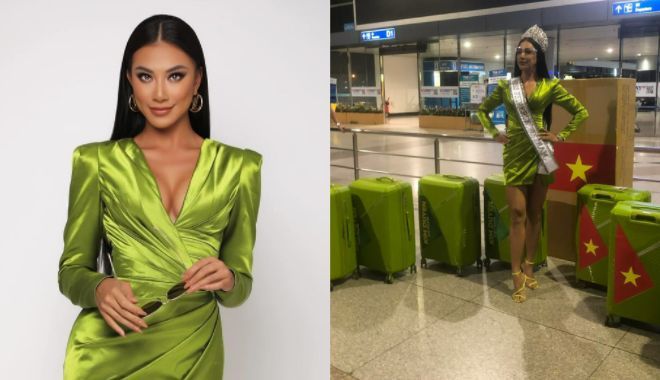 Á hậu Kim Duyên chính thức lên đường chinh chiến Miss Universe 2021