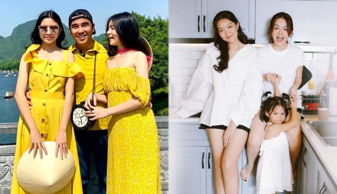Ái nữ nhà sao chưa 20 đã "trổ giò" quá sớm: Có bé 18 tuổi cao gần 1m82