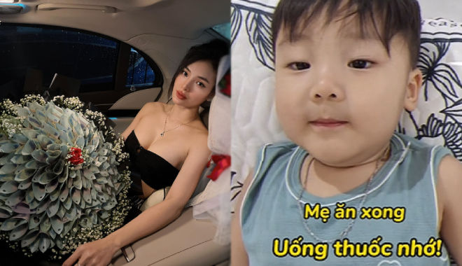 Ảnh hot sao Việt 6/11: Bo Thúi dẻo miệng "Mẹ ăn xong uống thuốc nhé"