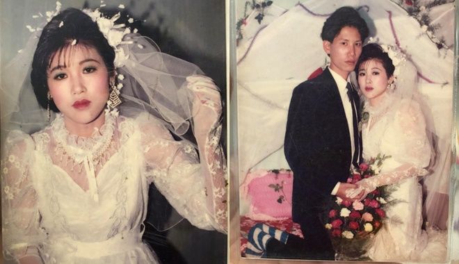 Bộ ảnh cưới thời "bố mẹ anh" gây sốt: Cô dâu xinh như hoa khôi