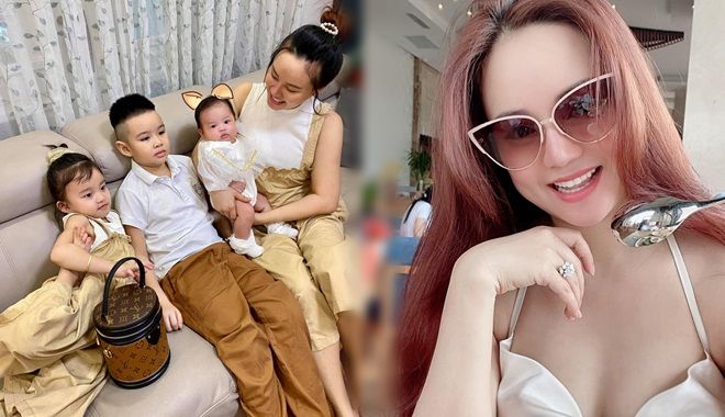 Cuộc sống Vy Oanh hiện tại: bận bịu chăm 3 con, ngày càng nhuận sắc