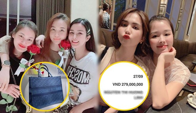 Đại gia Vbiz tặng quà cho bạn thân: Đàm Trang tặng hẳn túi 100 triệu