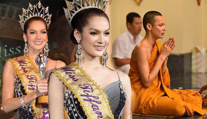 Hoa hậu Chuyển giới trở lại làm đàn ông để đi tu ở tuổi 24