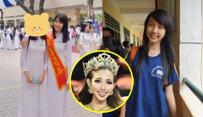 Ảnh cũ được đào lại, học sinh trường tự hào vì Thuỳ Tiên