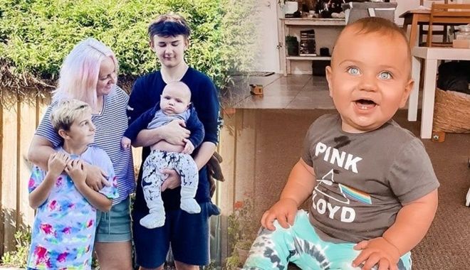 Bé trai mới 1 tuổi đã nặng 16kg, phải mặc tã người lớn mới vừa