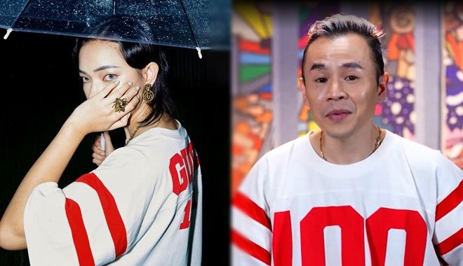 Châu Bùi cho Binz "mượn áo" để quay Rap Việt