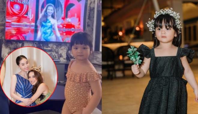 Con gái bà trùm hoa hậu Việt bắt chước màn trình diễn của Thùy Tiên