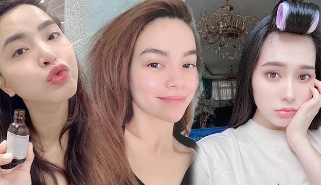 "Đọ" mặt mộc của những bà mẹ 3 con Vbiz: Hà Hồ, Hà Tăng mãi đỉnh