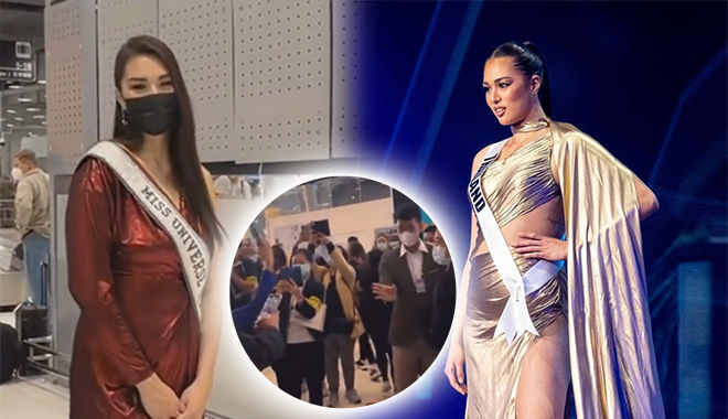 Hoa hậu Thái Lan 71kg được chào đón ngày trở về: fan Việt sáng mắt chư