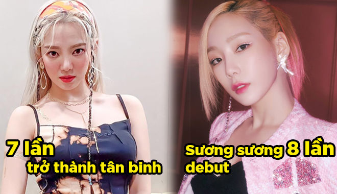 Idol Kpop mãi là tân binh: Chị đại SM ra mắt sương sương cũng 8 lần