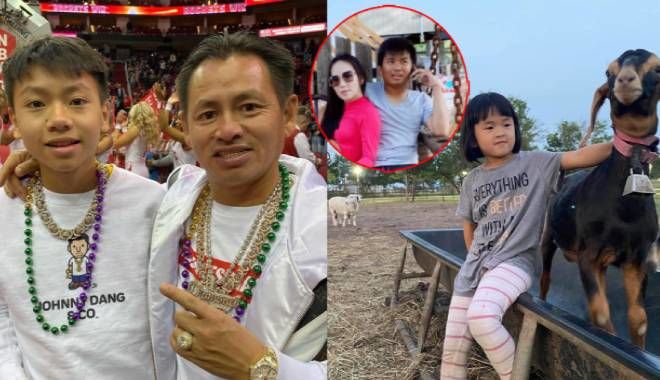 Là triệu phú nhưng cách dạy con của Vương Phạm khác với Johnny Đặng