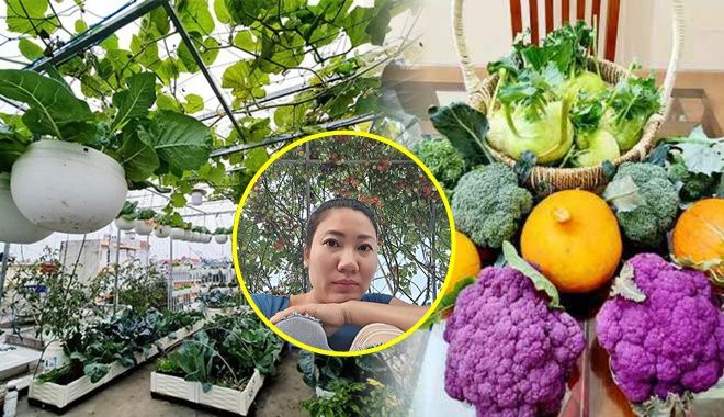 Nữ Giám đốc khoe thành quả sau 1 năm làm vườn, khiến ai cũng trầm trồ