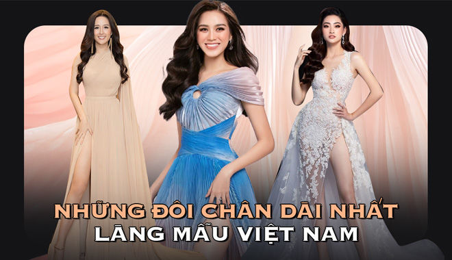 Những mỹ nhân Việt sở hữu đôi chân dài nhất làng mẫu Việt Nam