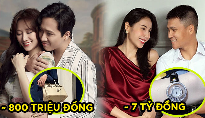 Quà kỷ niệm cưới của sao Việt: Trấn Thành tặng vợ túi hơn nửa tỷ đồng