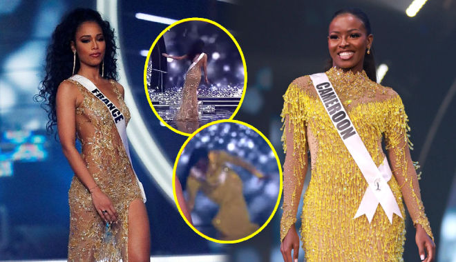 Sàn catwalk tệ nhất của Miss Universe: Thí sinh "vồ ếch" như đi chợ