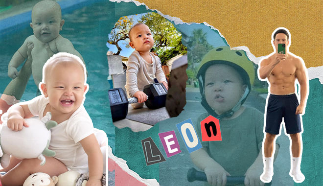 Tinh thần thể thao bất diệt của Leon hệt như bố Kim Lý