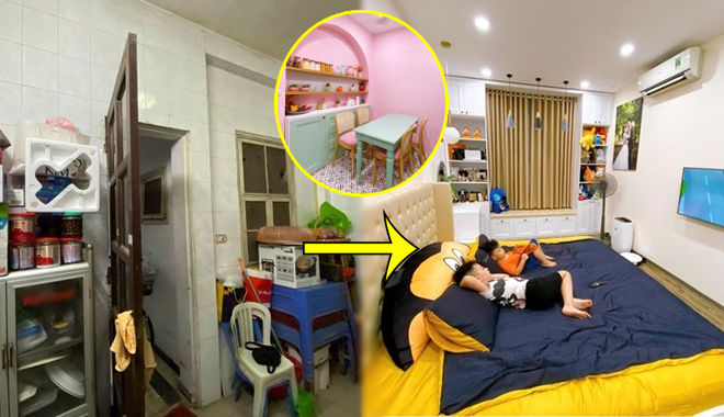 Vợ chồng trẻ bỏ hơn 300 triệu để F5 nhà, dân tình chỉ chú ý căn bếp