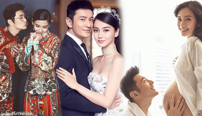 Nhìn lại chặng đường yêu ngôn tình của Angela Baby - Huỳnh Hiểu Minh