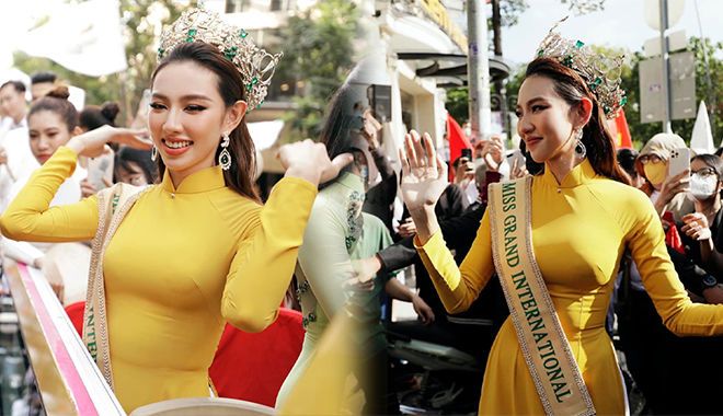 Buổi chào đón Thùy Tiên chấn động Thái Lan: Miss Grand thành công nhất