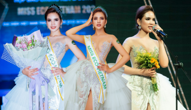 Cận nhan sắc cô gái Ê-đê vừa đăng quang Miss Eco Vietnam 2022