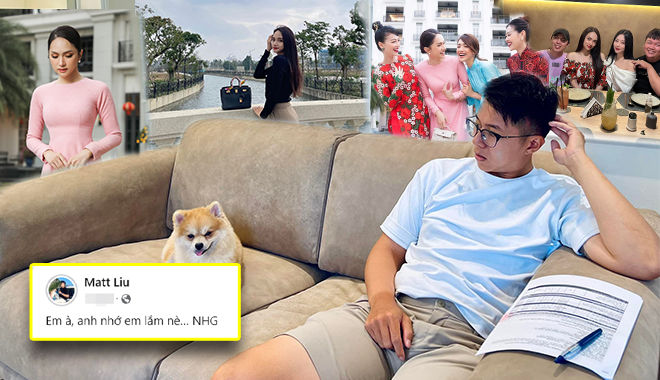 Matt Liu thể hiện độ cuồng bạn gái khi bị Hương Giang bỏ... ở nhà