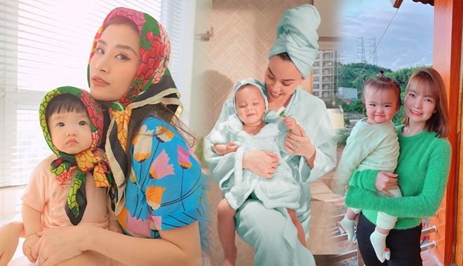 Mẹ con sao Việt diện đồ đồng điệu: Lisa là phiên bản nhí của mẹ Hà