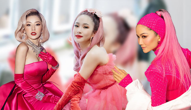 Mỹ nhân Việt thử sức với tóc hồng: Người được khen, người bị chê sến