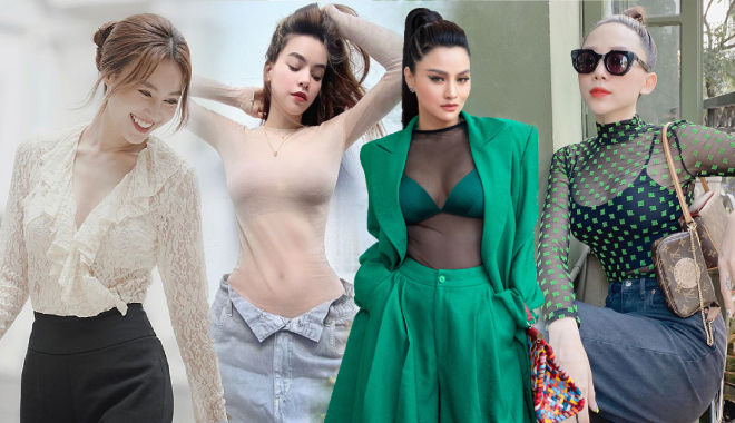 Sao Việt diện áo ren: Vũ Thu Phương "phồn thực", Hà Hồ cũng mắc lỗi