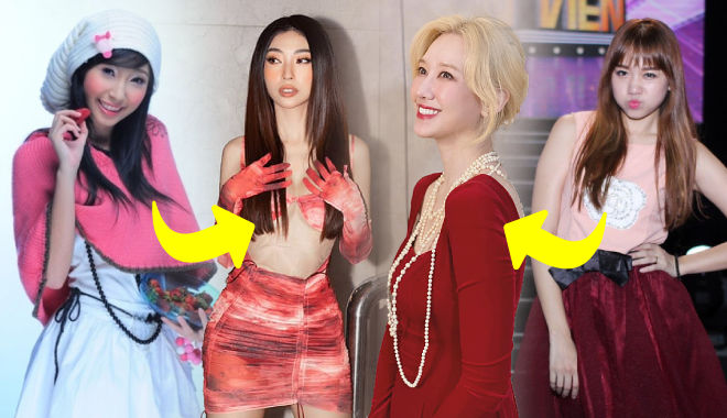 Sao Việt "nhảy vọt" về gu ăn mặc: Khổng Tú Quỳnh từ cute sang quyến rũ