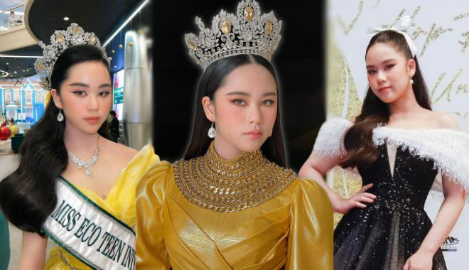 Vừa về nước hậu đăng quang Miss Eco Teen, Bella Vũ chạy show không kịp