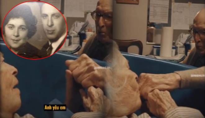 Xúc động với clip cụ ông nắm tay vợ: "Em lúc nào cũng hệt như 20"