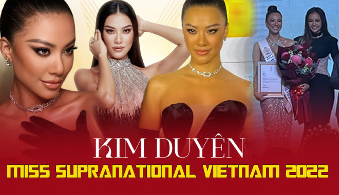 Á hậu Kim Duyên đại diện Việt Nam dự thi Hoa hậu Siêu quốc gia 2022