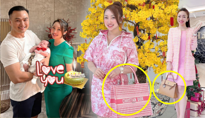 "Bóc giá" bộ sưu tập túi hiệu vợ 3 kém 16 tuổi của Chi Bảo