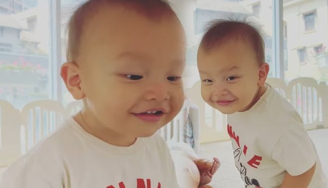 Cậu ú Leon lại có trò vui mới, trợn mắt mí lót "troll" cả nhà