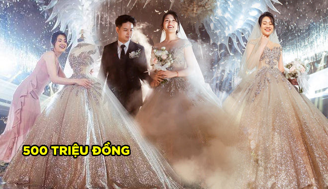 Siêu đám cưới Ninh Bình: Dùng 100 ngàn hoa tươi, váy cưới 500 triệu