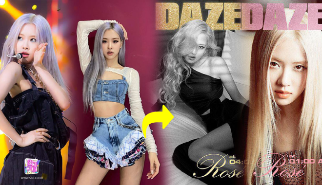 Một thời fan la ó vì tóc đơn điệu, Rosé nay chấp tất kiểu tóc khó nhằn